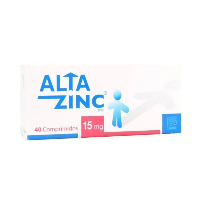 Altazinc 15mg x 40 comprimidos (Saval)