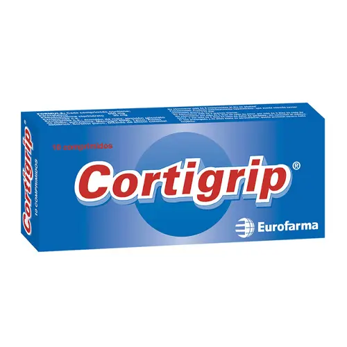 Cortigrip x 10 comprimidos (Eurofarma)