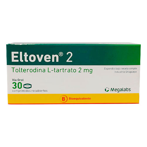 Eltoven 2 mg x 30 comprimidos recubiertos