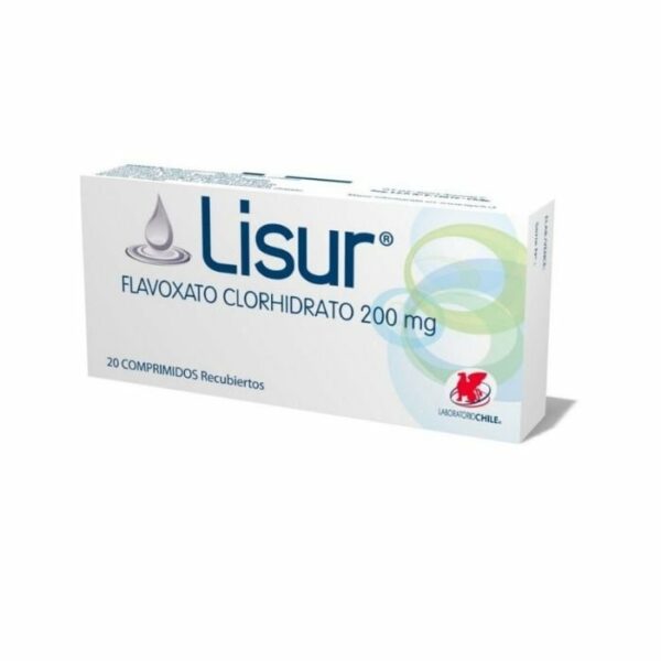 Lisur 200 mg x 20 comprimidos recubiertos (Lab. Chile)