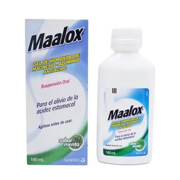 Maalox suspensión 180ml (Sanofi)