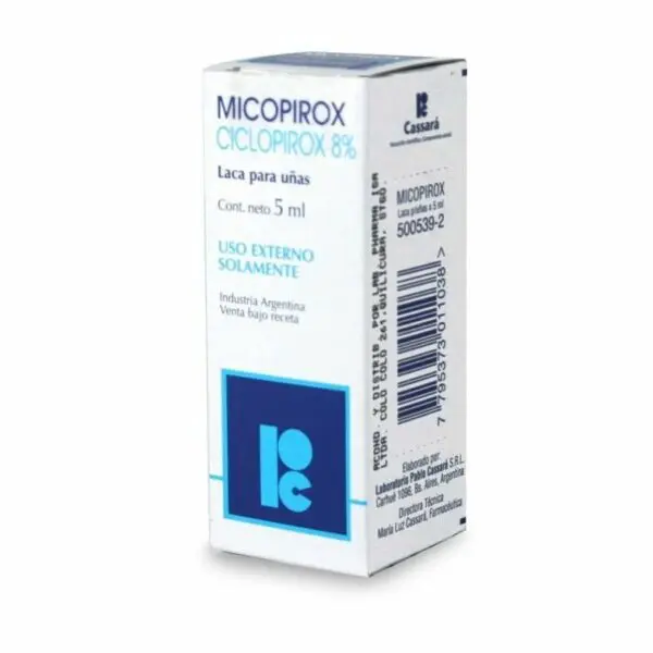 Micopirox 8% Laca para uñas 5mL (Cassara)
