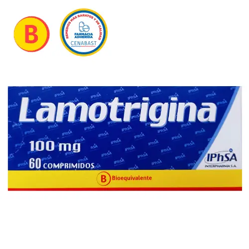 Lamotrigina 100 Mg x 60 Comprimidos (Iphsa) (Cenabast)