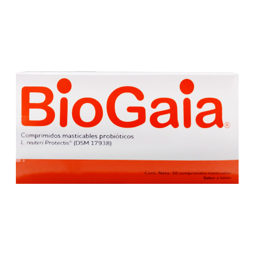 Biogaia Protectis Sabor Limón 30 Comprimidos Masticables - Easypara