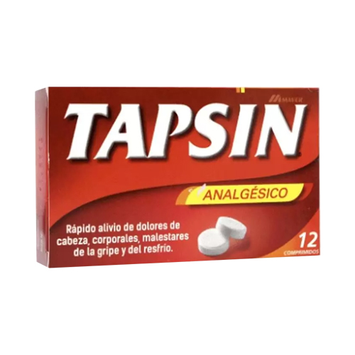 Tapsin X 12 comprimidos (Maver)