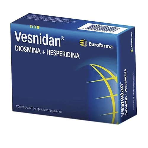 Vesnidan x 60 comprimidos recubiertos (Eurofarma) DESCUENTO