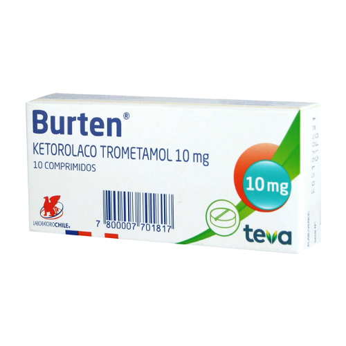 Burten 10 mg X 10 comprimidos (LCh)