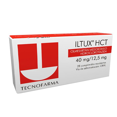 Iltux HCT 40/12,5 x 28 comp. recubiertos (Tecnofarma)