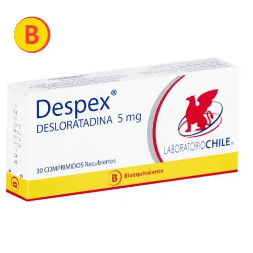 Despex 5mg x 30 comprimidos (LCh)