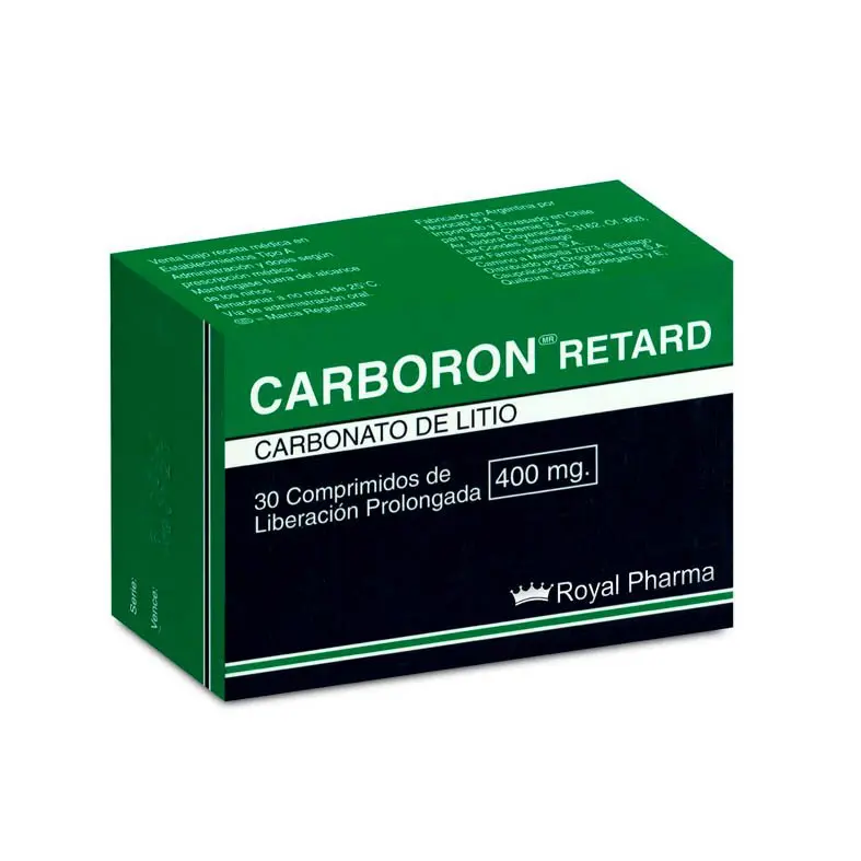 Carboron Retard 400 mg x 30 Comprimidos (Royal Pharma)