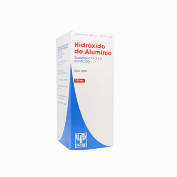 Hidróxido de aluminio 6%  Antiácido 180ml (Pasteur)