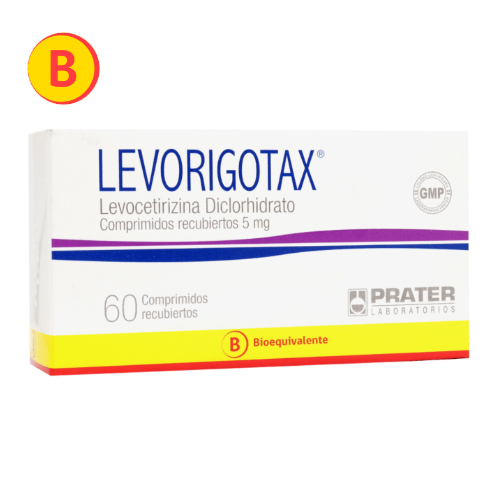 Levorigotax 5 mg x 60 Comprimidos (Prater)