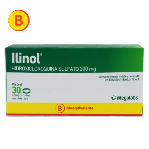 Ilinol 200mg x 30 comprimidos recubiertos