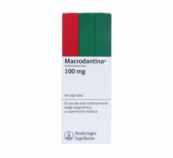 Macrodantina 100 x 40 cápsulas (Boehringer Ingelheim)