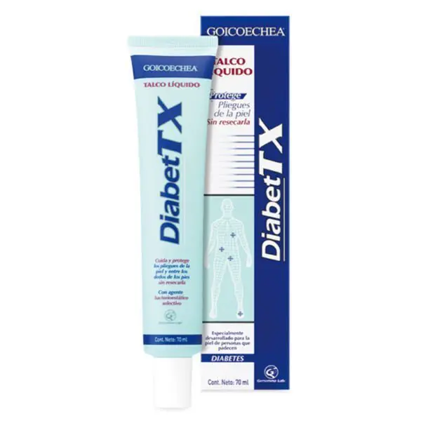 Talco líquido Goicoechea Diabet TX