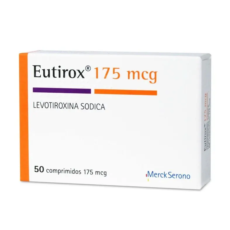 Eutirox 175 mcg x 50 comprimidos (Merck)