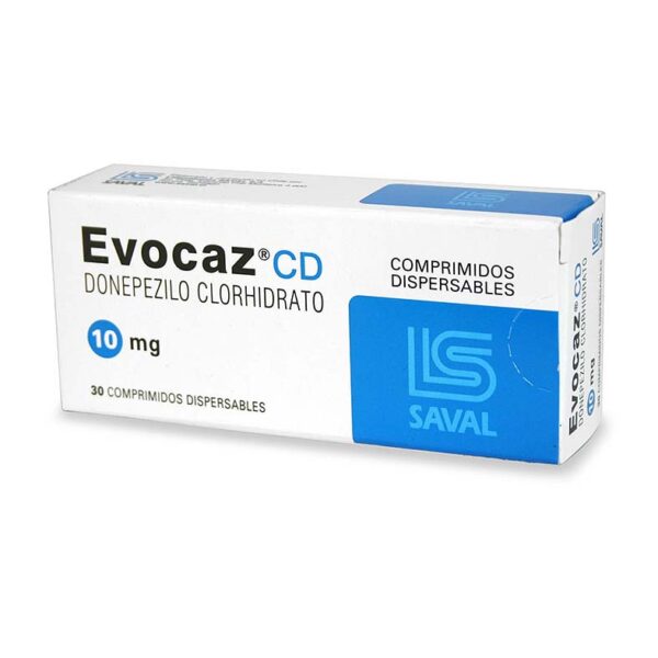 Evocaz CD 10 mg x 30 comprimidos dispersables (Saval)