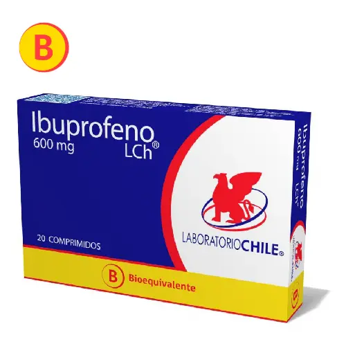 Ibuprofeno 600 mg X 20 comprimidos (LCH)