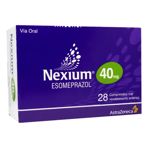 Nexium 40 mg x 28 comprimidos con recubrimiento entérico (Astrazeneca)