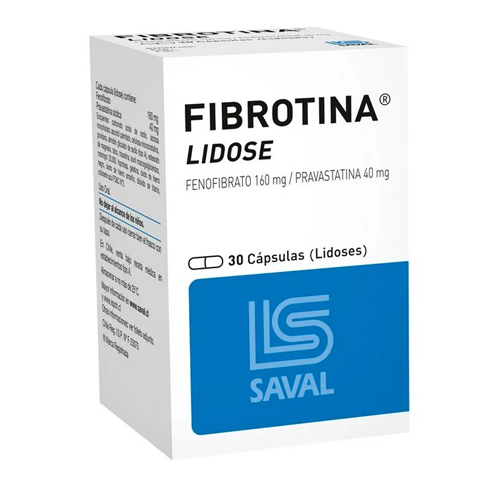 Fibrotina Lidose x 30 cápsulas (Saval)