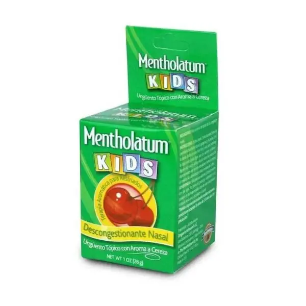 Mentholatum Kids 28 g Aroma Cereza