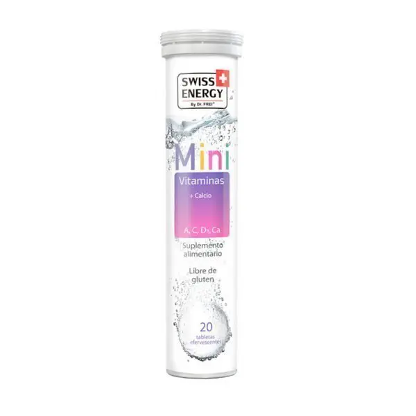 Mini Vitaminas x 20 tab efervescentes Swiss Energy
