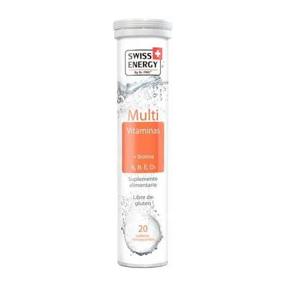 Multivitaminas x 20 tab efervescentes Swiss Energy