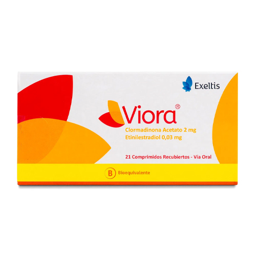 Viora x 21 comprimidos recubiertos (Exeltis)