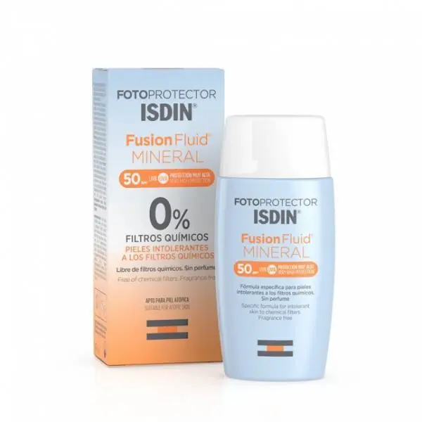 ISDIN Fusion Fluid Mineral Fotoprotector FPS 50