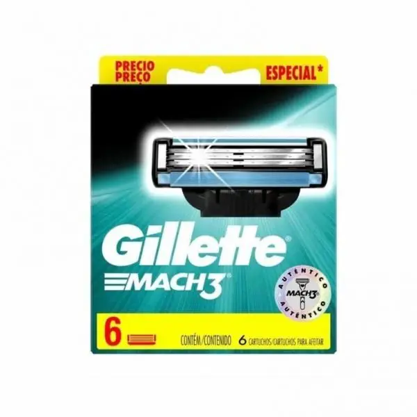 Gillette Mach3 Repuesto x 6