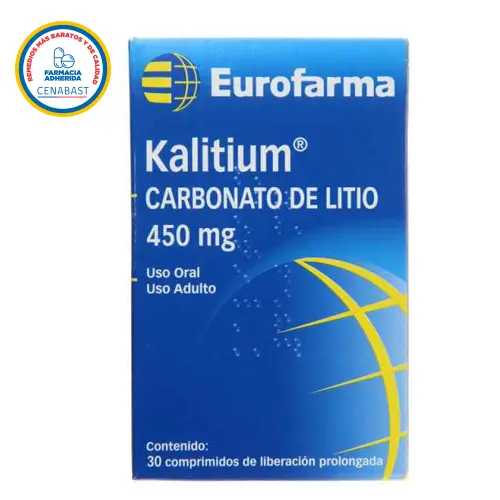 Kalitium 450 mg x 30 comprimidos recubiertos (Cenabast) (Eurofarma)