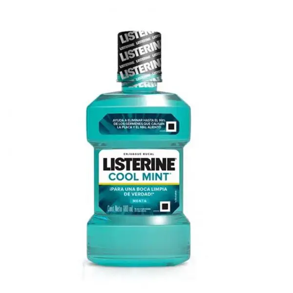 Listerine Enjuague Bucal Cool Mint 180 ml