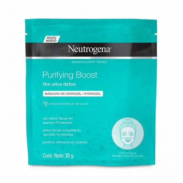 Neutrogena Máscara de Hidrogel Purifying Boost x 1