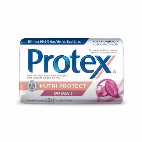 Protex Jabón en Barra Nutri Protect Omega 3 125 g