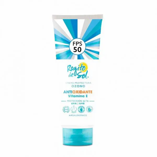 Rayito de Sol Protector Solar Ozono FPS 50 Antioxidante 50 g