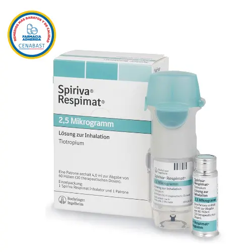 Spiriva Respimat 2,5 mcg / pulsación (Cenabast) (Boehringer Ingelheim)