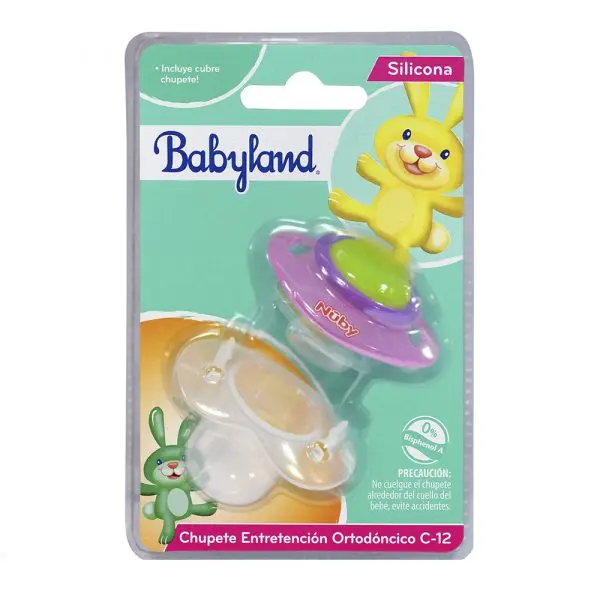 Babyland Chupete de Entretención Ortodóntico C-12 Silicona