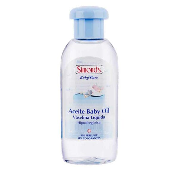 Simonds Aceite Baby Oil Vaselina Líquida 210 ml - EcoFarmacias