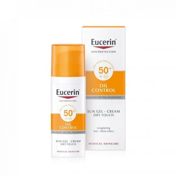 Eucerin Sun Gel Cream FPS 50 Anti Brillo Oil Control 50 ml