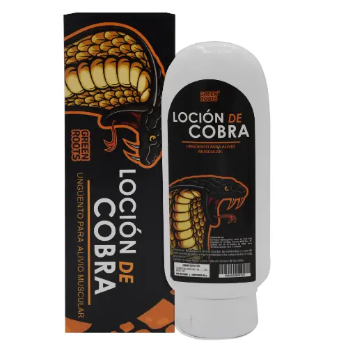 Loción de cobra unguento con caja