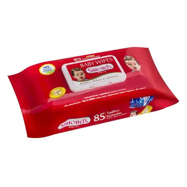 Simonds Toallitas Húmedas Vitamina E x 85