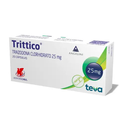 Trittico 25 mg x 20 cápsulas (Lab. Chile Teva)