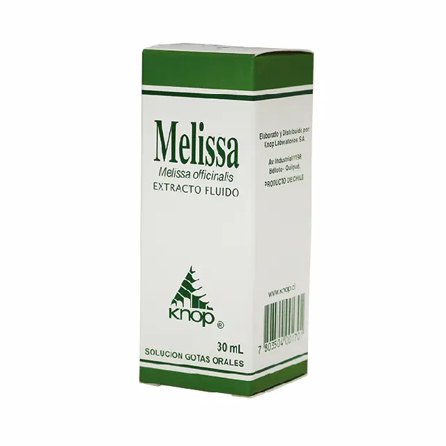 Melissa E.F. Solución Gotas Orales 30 ml (Knop)