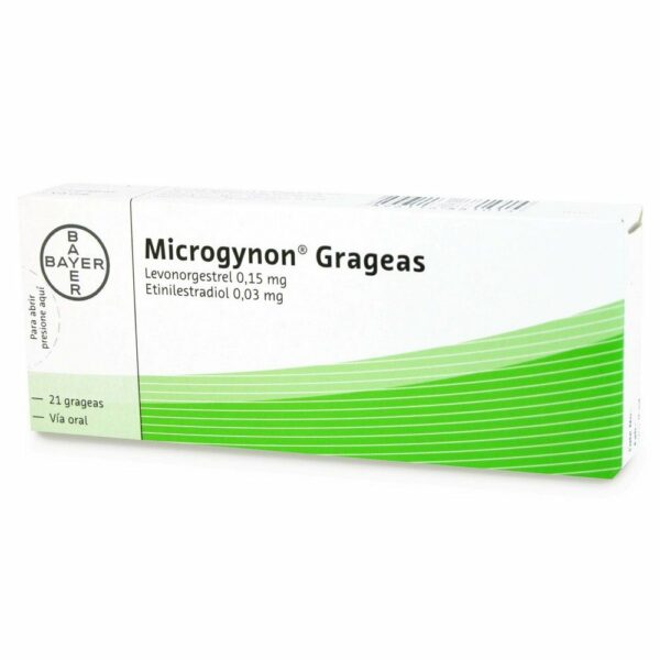 Microgynon x 21 Grageas (Bayer)