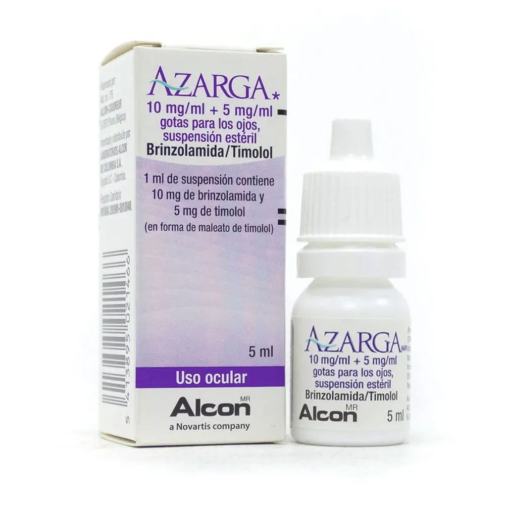 Azarga Colirio 5ml - EcoFarmacias