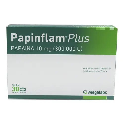 Papinflam Plus 10mg x 30 comprimidos (Pharma Investi)