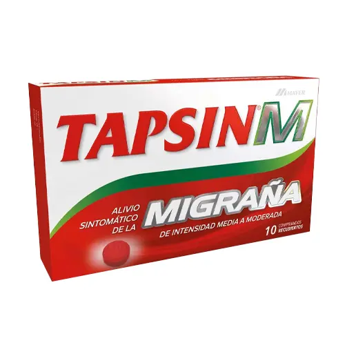 Tapsin M Migraña por10 comprimidos (Maver)