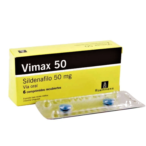 Vimax 50 mg x 6 comprimidos