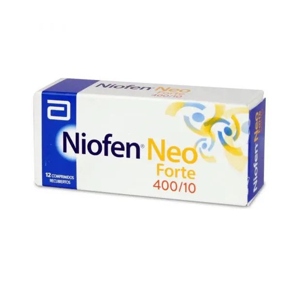 Niofen Neo Forte 400/10 x 12 comprimidos (Abbott)