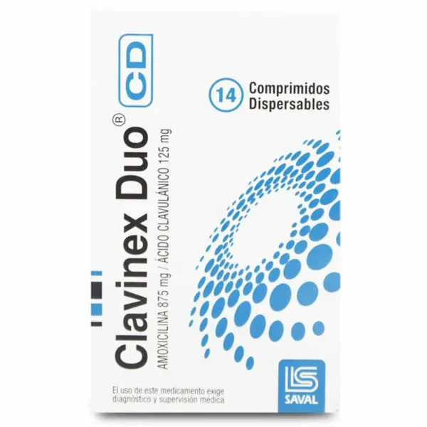 Clavinex-Duo CD x 14 comprimidos